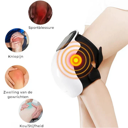Draagbare knie massager – verlicht spierspanning en pijn met comfortabele massage-instellingen. Compact ontwerp, eenvoudig te gebruiken en perfect voor ontspanning na een lange dag.
