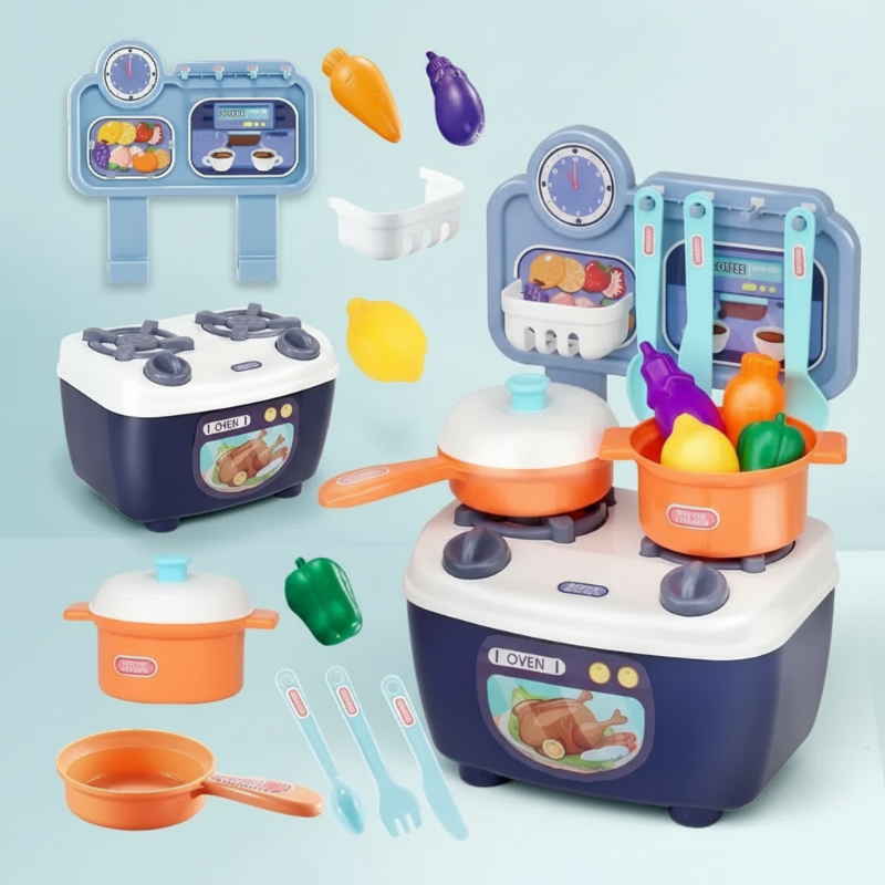 LittleChef speelse kinderkeuken met accessoires – interactieve en educatieve speelset die creativiteit, rollenspel en fijne motoriek stimuleert bij kinderen.