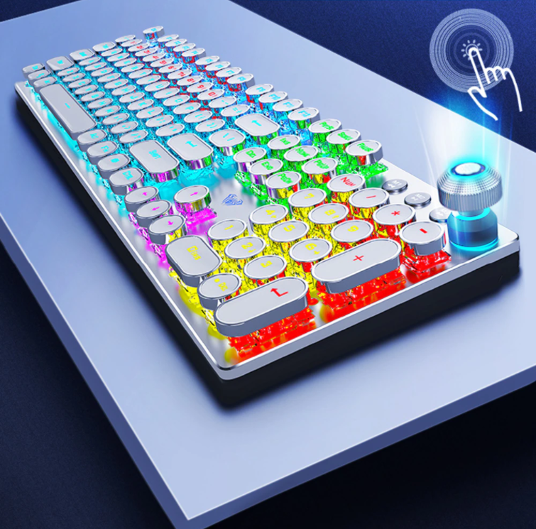 NeoKey mechanisch gaming toetsenbord met RGB-verlichting – duurzame toetsen, comfortabele aanslag en stijlvol ontwerp voor gamers.
