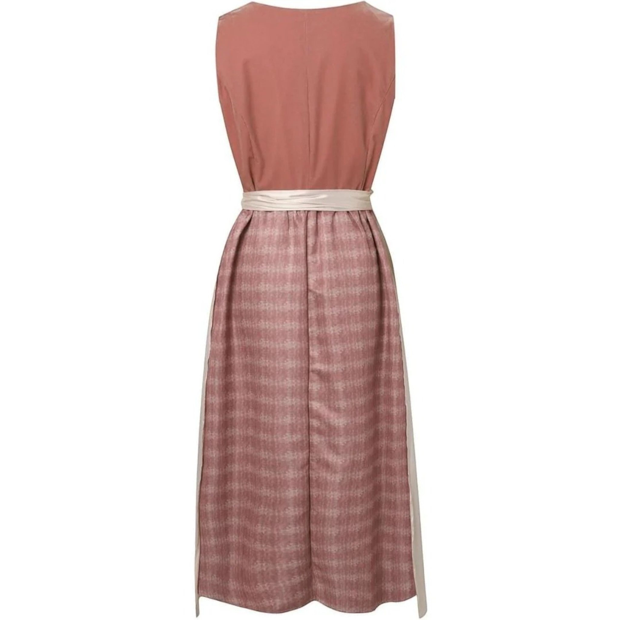 Traditionele jurk met lange mouwen – midi damesjurk van hoogwaardige stof met elegante pasvorm, perfect voor formele gelegenheden en klassieke feestjes.