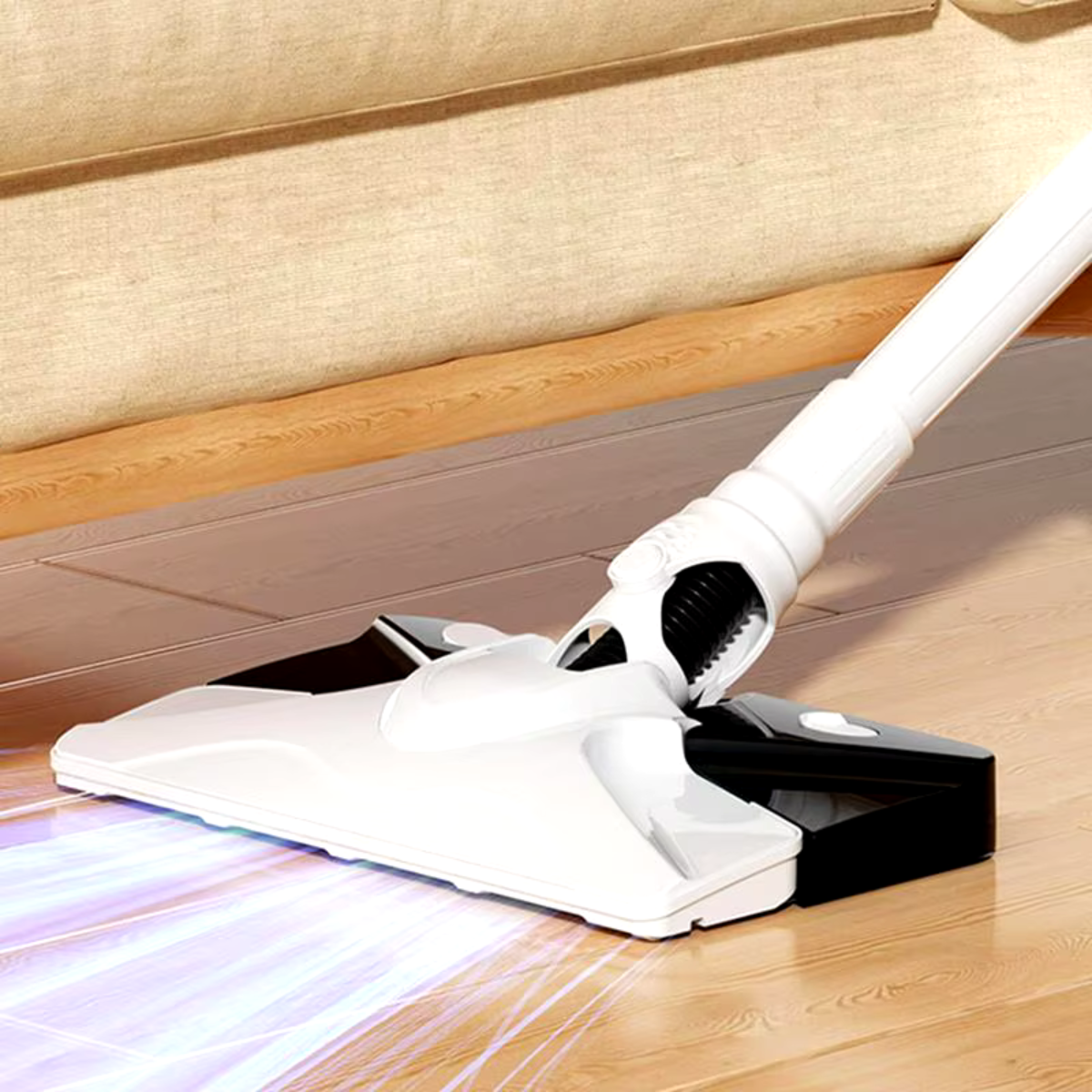 2-in-1 draadloze stofzuiger & dweil – krachtige, veelzijdige reiniger voor stofzuigen en dweilen in één beweging. Draadloos en lichtgewicht, ideaal voor efficiënte schoonmaak van harde vloeren.