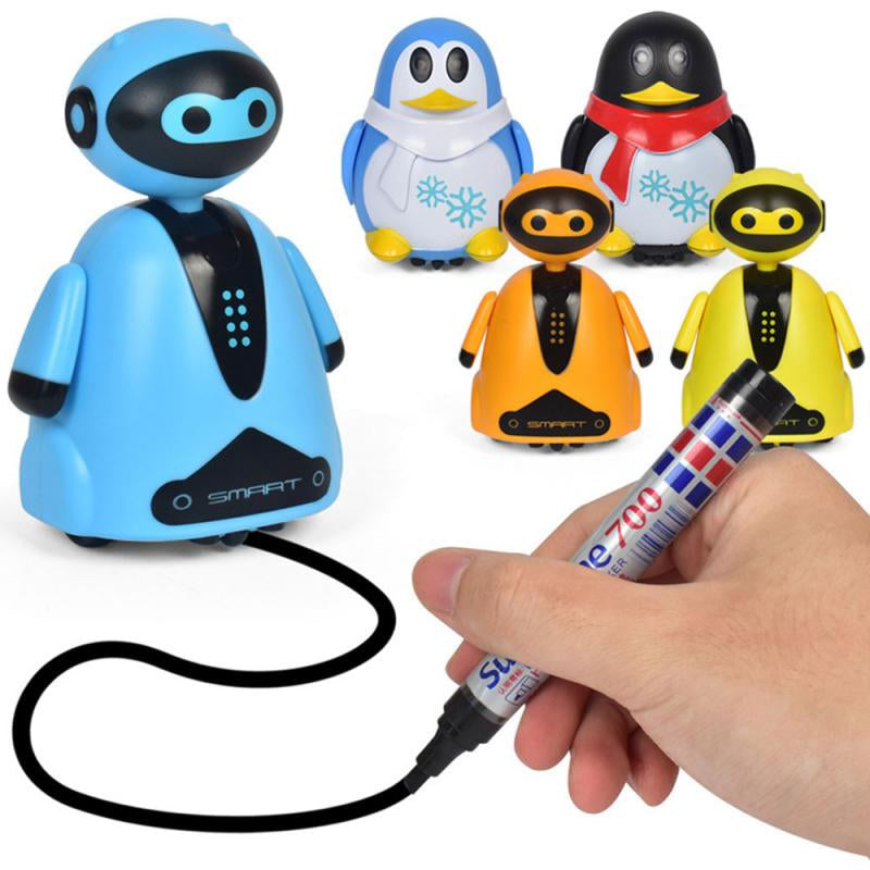 Magische Line Robot – educatief en interactief speelgoed dat tekenen en leren combineert, stimuleert creativiteit, motoriek en probleemoplossend denken bij kinderen.