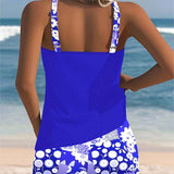 Dames Tankini met Brede Bandjes en Zwemshort