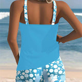 Dames Tanktop met Ronde Hals en Brede Bandjes