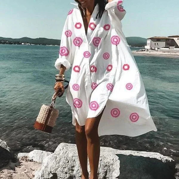Oversized Blousejurk met Print