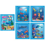 Magic Water Book herbruikbaar kleurboek voor kinderen – creatief en educatief waterkleurboek dat tekenen zonder rommel mogelijk maakt, ideaal voor eindeloos speelplezier.