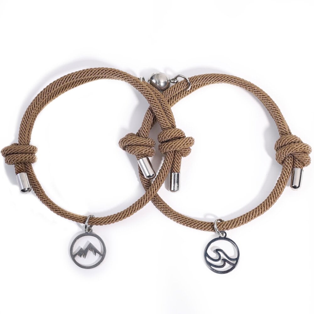 MagniLove koppelarmband voor stellen – stijlvolle verstelbare armband met magnetische connectie, duurzaam materiaal en comfortabel draagbaar.