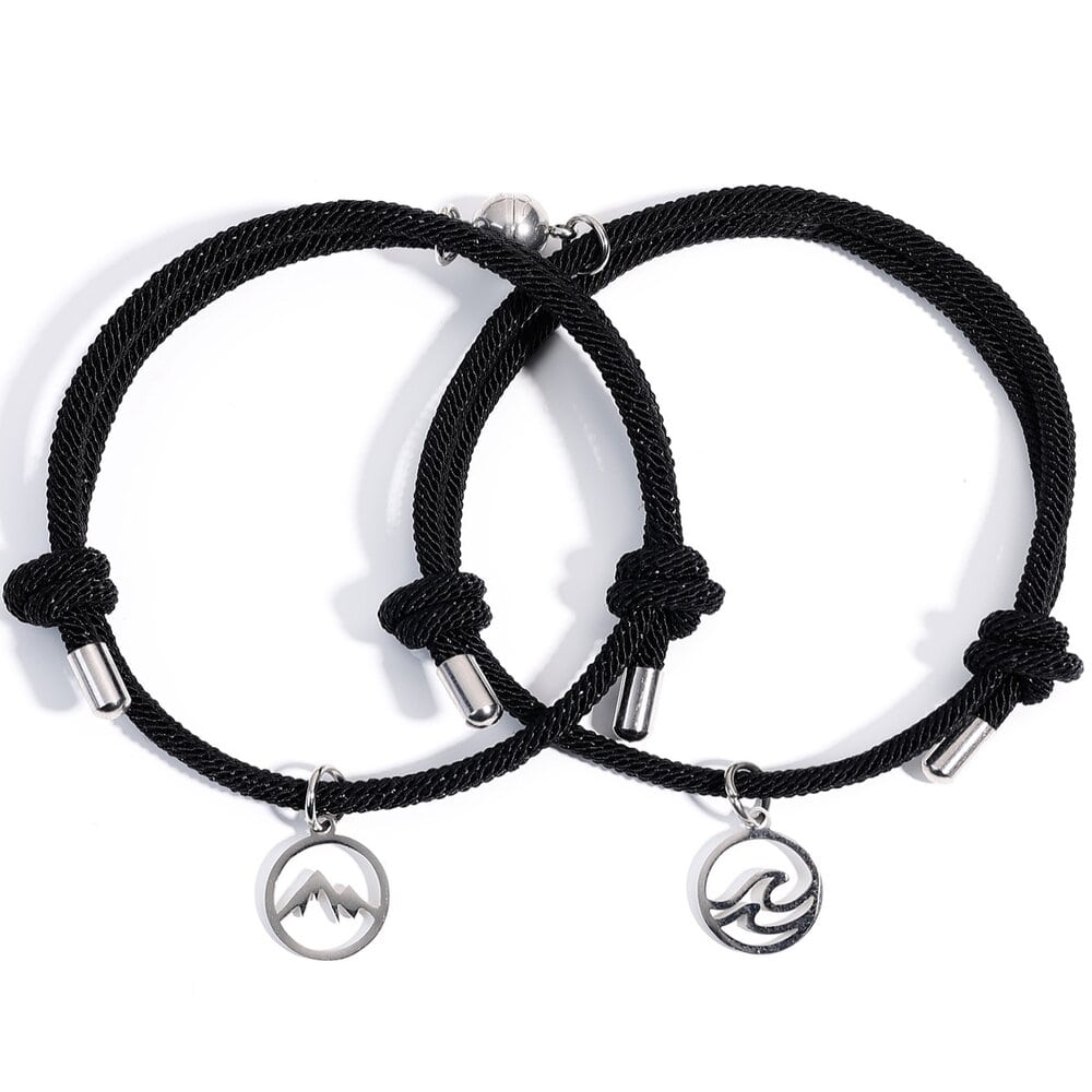 MagniLove koppelarmband voor stellen – stijlvolle verstelbare armband met magnetische connectie, duurzaam materiaal en comfortabel draagbaar.