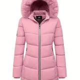 Eline dames winterjas – lange, warme jas met elegante pasvorm, comfortabele voering en ideaal voor koude winterdagen.
