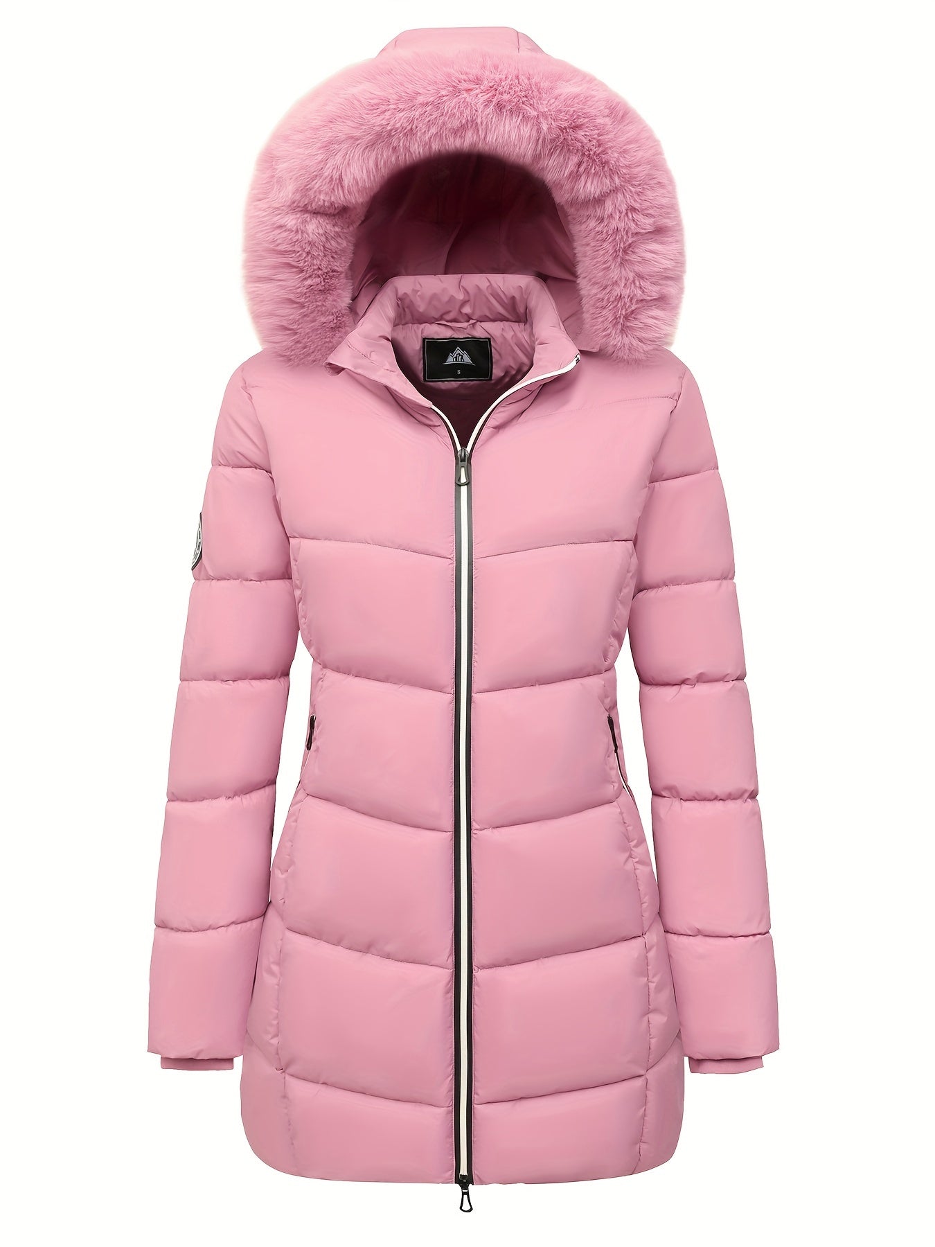 Eline dames winterjas – lange, warme jas met elegante pasvorm, comfortabele voering en ideaal voor koude winterdagen.