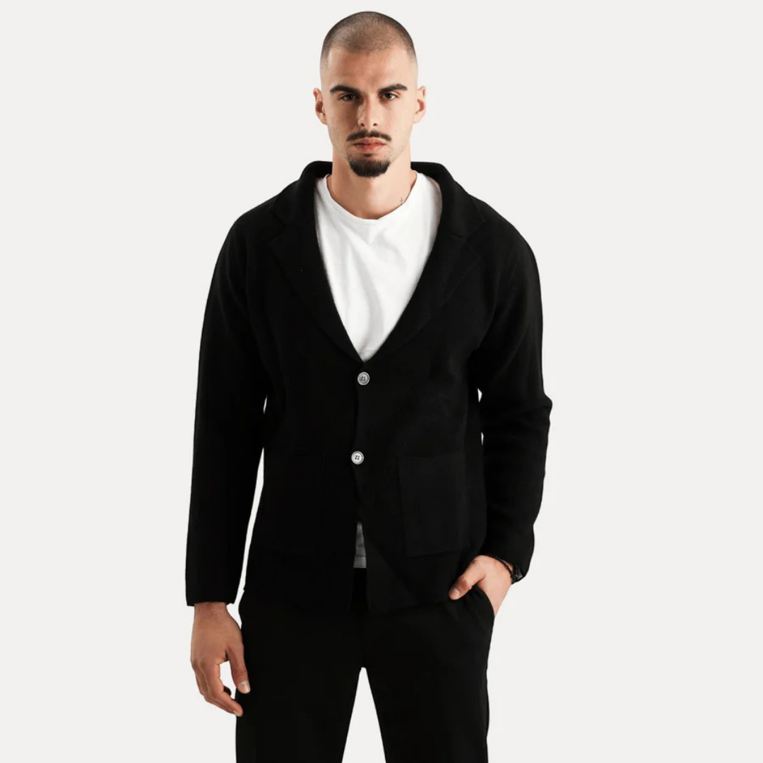 Heren gebreid vest – warm en comfortabel wintervest van zachte wolmix, stijlvolle pasvorm en ideaal voor koude dagen.