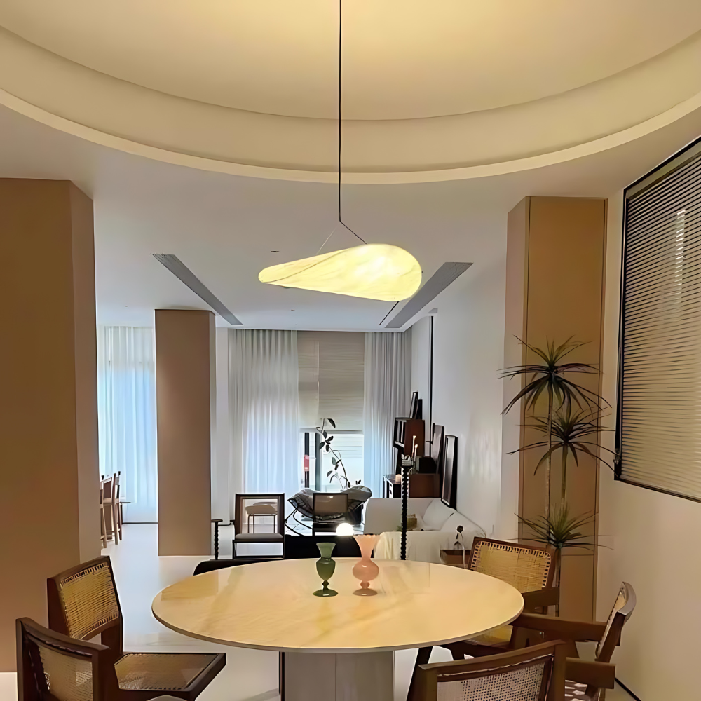 Design Hanglamp Japandi – luxe boho plafondlamp in natuurlijke tinten, hoogwaardig materiaal en moderne stijlvolle verlichting voor elk interieur.