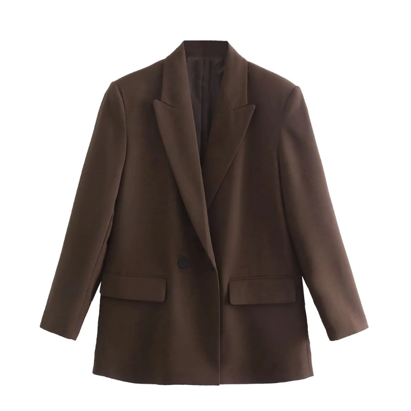 Chloe damesblazer – chic en stijlvol design met perfecte pasvorm, hoogwaardige stof en veelzijdig voor zakelijk of feestelijk gebruik.