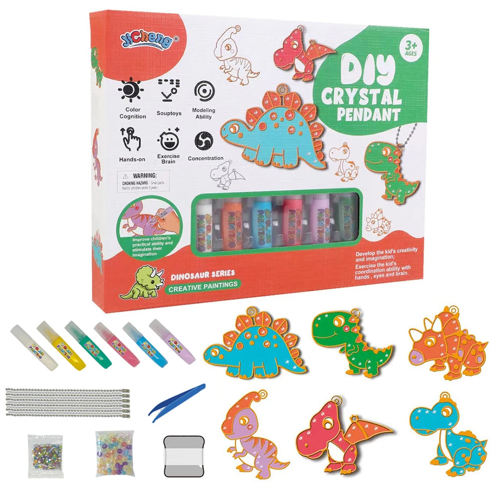 MagicCraft DIY hangerset voor kinderen – creatieve knutselset met veilige materialen, stimuleert fantasie en fijne motoriek.