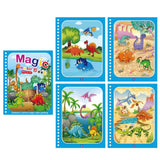Magic Water Book herbruikbaar kleurboek voor kinderen – creatief en educatief waterkleurboek dat tekenen zonder rommel mogelijk maakt, ideaal voor eindeloos speelplezier.