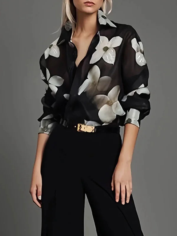 Chique dames blouse met lange mouwen – Elegante en vrouwelijke top met een verfijnde pasvorm, ideaal voor kantoor, diner of een stijlvolle casual look. Gemaakt van ademende, hoogwaardige stof voor maximaal comfort en klasse.








