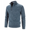 Alvaro heren warme pullover met halve rits in diverse kleuren – zachte stof, comfortabele pasvorm en ideale casual winterstijl.