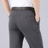 Klassieke stretch broek voor heren met zakken