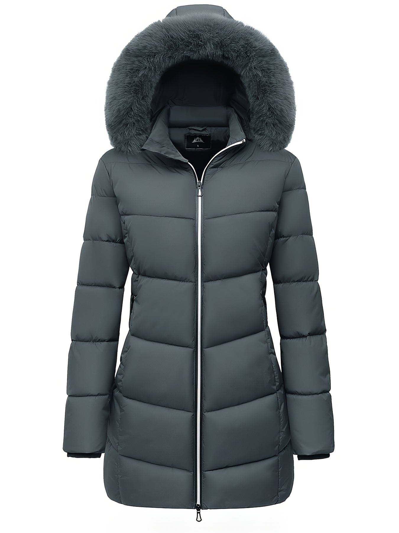 Eline dames winterjas – lange, warme jas met elegante pasvorm, comfortabele voering en ideaal voor koude winterdagen.