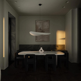 Design Hanglamp Japandi – luxe boho plafondlamp in natuurlijke tinten, hoogwaardig materiaal en moderne stijlvolle verlichting voor elk interieur.