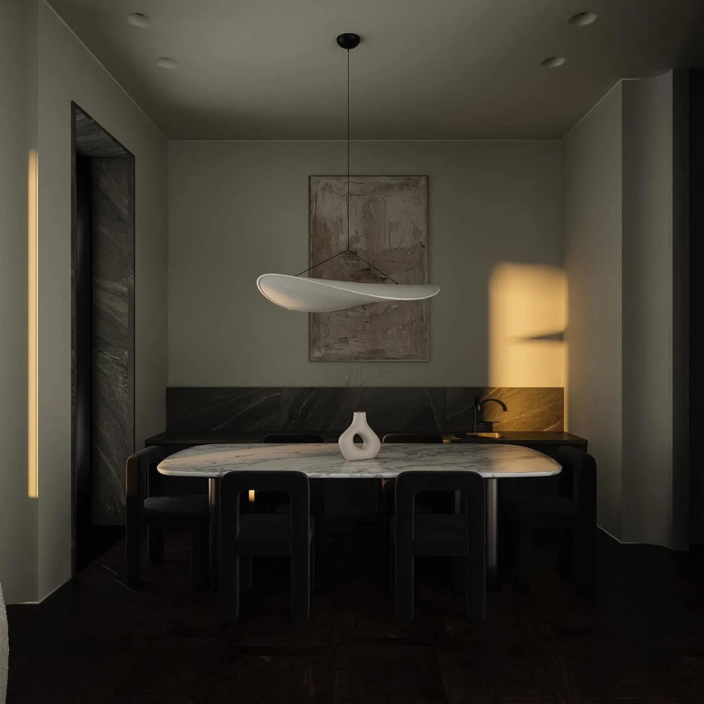 Design Hanglamp Japandi – luxe boho plafondlamp in natuurlijke tinten, hoogwaardig materiaal en moderne stijlvolle verlichting voor elk interieur.