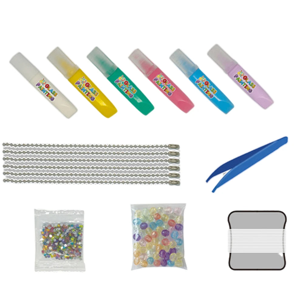 MagicCraft DIY hangerset voor kinderen – creatieve knutselset met veilige materialen, stimuleert fantasie en fijne motoriek.