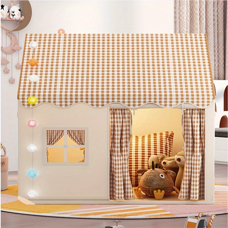 FunHouse Schattig Binnenspeelhuis – Duurzaam en kleurrijk speelhuis voor kinderen, biedt urenlang speelplezier en bevordert creatief spel binnenshuis.