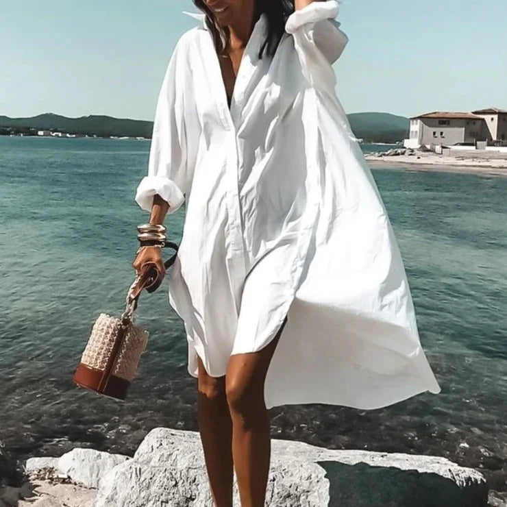 Oversized Blousejurk met Print