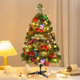 MiniMagicTree kunstkerstboom met lichtjes en versiering – compacte en feestelijke decoratie voor kinderen en thuis, eenvoudig op te zetten en herbruikbaar