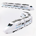 TurboTrain speelgoedtrein – zelfrijdende trein voor kinderen, automatisch richtingsveranderend, duurzaam plastic en knipperlichten voor eindeloos speelplezier.