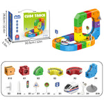 CubeTrain creatieve en interactieve DIY treinbaan – stimuleert motorische vaardigheden, probleemoplossend denken en fantasierijk spel voor kinderen