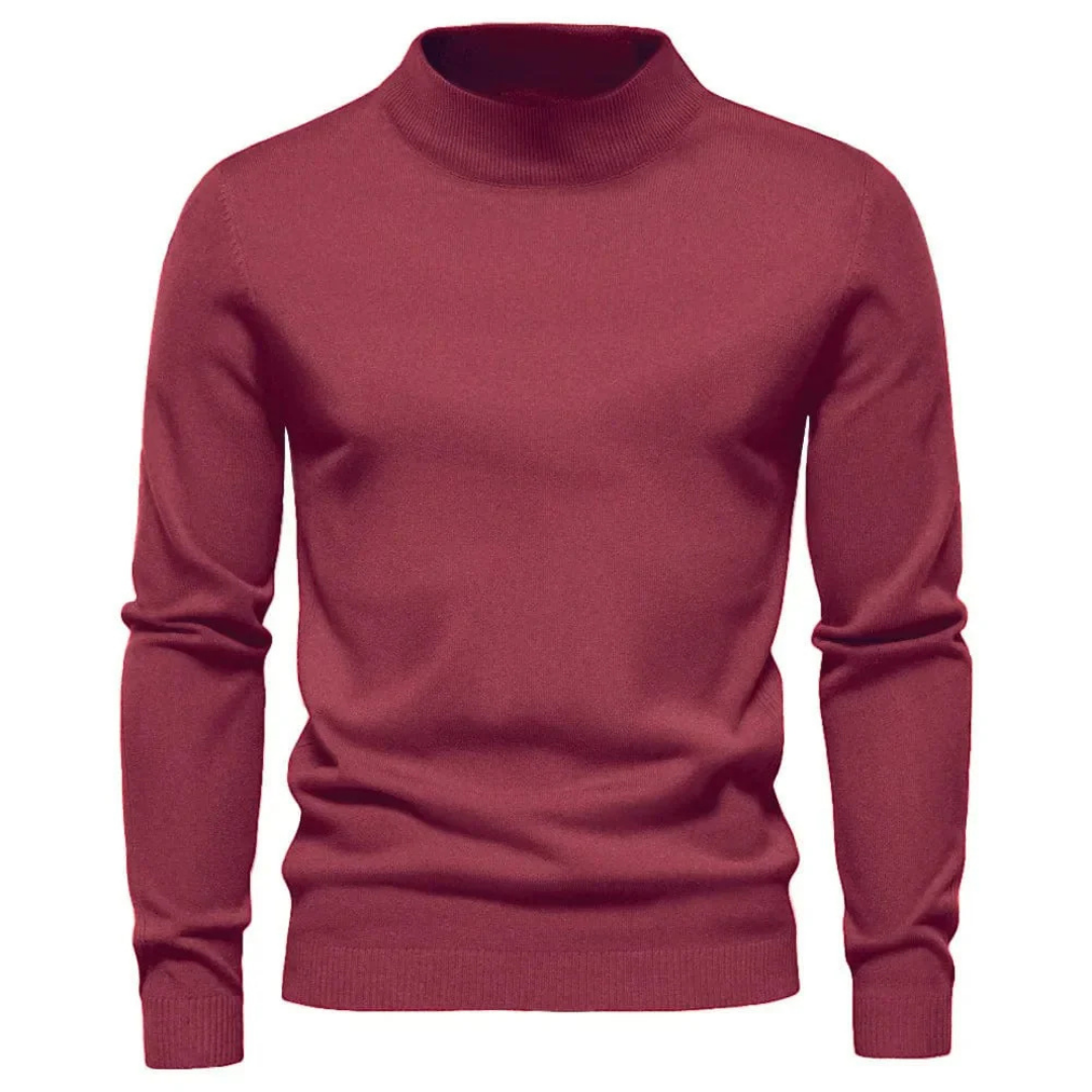 Leonardo heren coltrui – warme winterpullover in diverse kleuren, zachte stof en comfortabele pasvorm voor koude dagen.