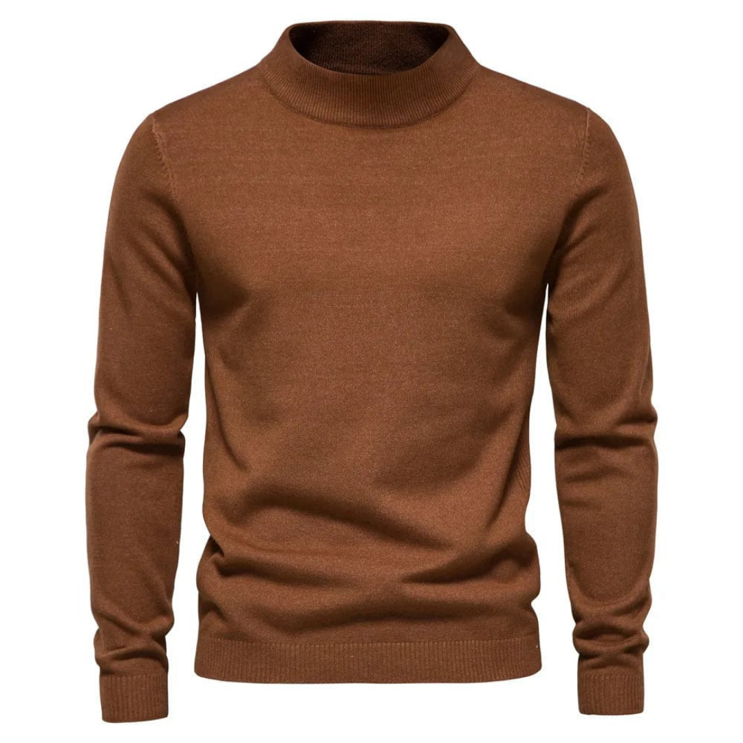 Leonardo heren coltrui – warme winterpullover in diverse kleuren, zachte stof en comfortabele pasvorm voor koude dagen.