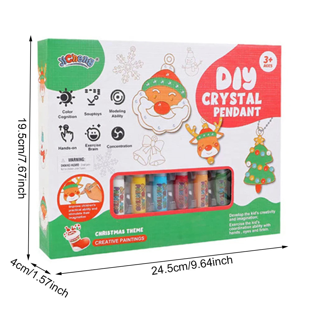 MagicCraft DIY hangerset voor kinderen – creatieve knutselset met veilige materialen, stimuleert fantasie en fijne motoriek.