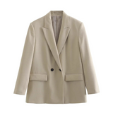 Chloe damesblazer – chic en stijlvol design met perfecte pasvorm, hoogwaardige stof en veelzijdig voor zakelijk of feestelijk gebruik.