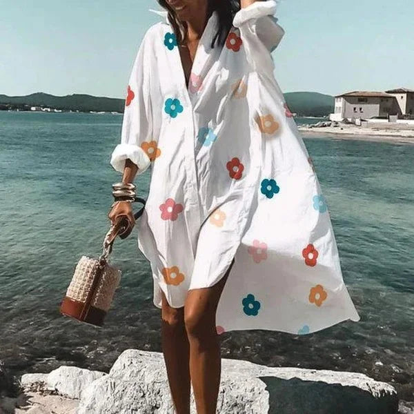 Oversized Blousejurk met Print