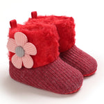 CozyGirls kleine anti-slip winterlaarzen voor meisjes – warme, comfortabele en veilige laarzen voor dagelijks gebruik tijdens koude dagen.