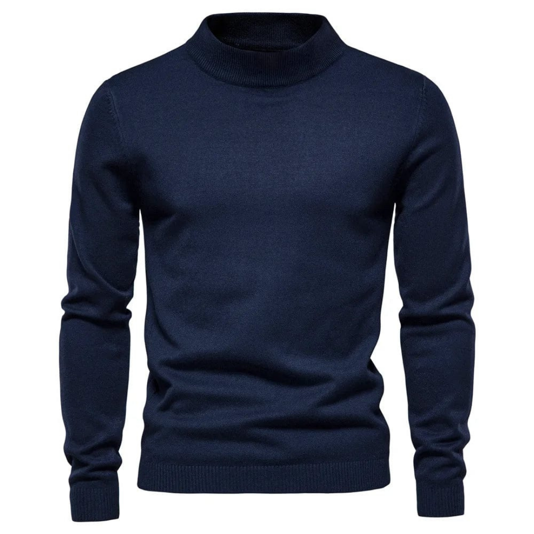 Leonardo heren coltrui – warme winterpullover in diverse kleuren, zachte stof en comfortabele pasvorm voor koude dagen.