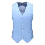 Heren slim fit set – stijlvol gilet en bijpassende broek, moderne pasvorm en hoogwaardige stof voor zakelijke en formele gelegenheden.