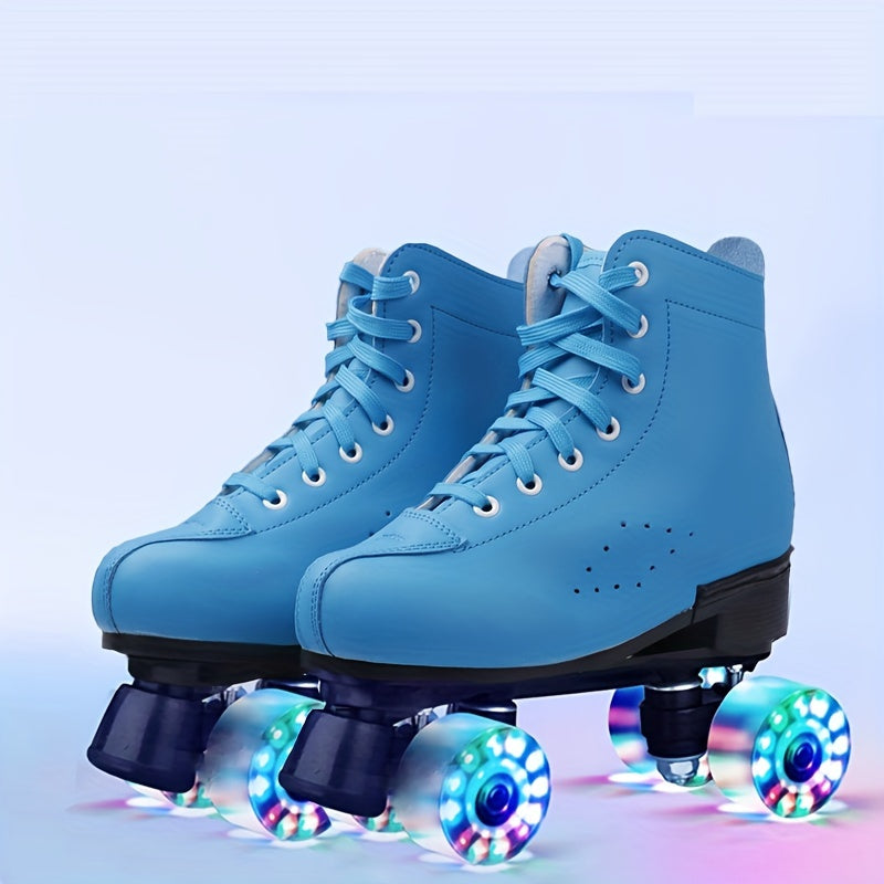 ShineSkates trendy LED rollerskates – stijlvolle en comfortabele rolschoenen met lichtgevende wielen, perfect voor meisjes en tieners voor buitenplezier en avondactiviteiten.