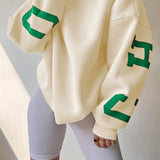 Oversized damestrui in moderne snit – comfortabel en trendy voor een casual look.