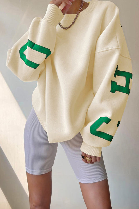 Oversized damestrui in moderne snit – comfortabel en trendy voor een casual look.