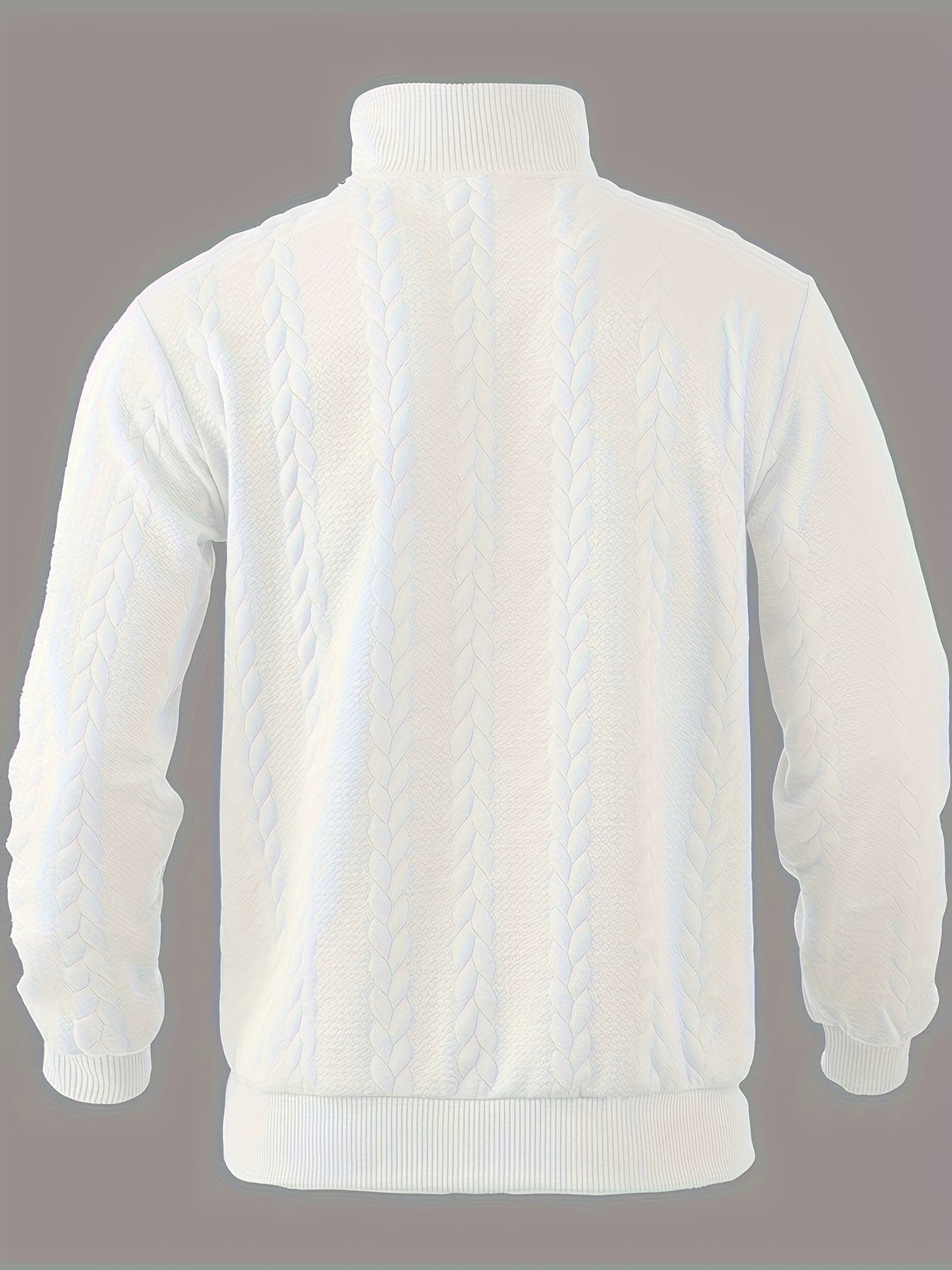 Herenpullover met rits – comfortabele en stijlvolle pullover van hoogwaardige stof. Perfect voor laagjes, met een praktische rits en moderne pasvorm voor elke gelegenheid.