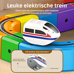 CubeTrain creatieve en interactieve DIY treinbaan – stimuleert motorische vaardigheden, probleemoplossend denken en fantasierijk spel voor kinderen