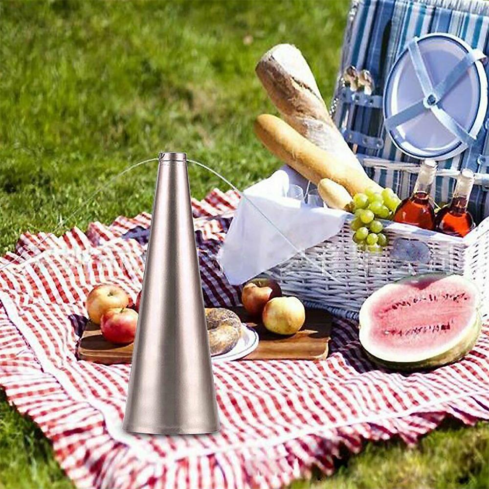 Fly Fan – Stille en effectieve insectenverjager met draaiende bladen, houdt vliegen weg bij eten. Veilig, compact en perfect voor binnen en buiten.