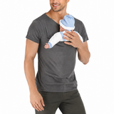 T-Shirt met Geïntegreerde Babydragerzak