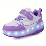 LED roller sneakers voor kids – stoere en comfortabele kinderschoenen met verlichte wielen, duurzame pasvorm en perfect voor actief spel en plezier.