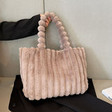 ELENA - Pluche Dames Schoudertas