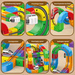 CubeTrain creatieve en interactieve DIY treinbaan – stimuleert motorische vaardigheden, probleemoplossend denken en fantasierijk spel voor kinderen