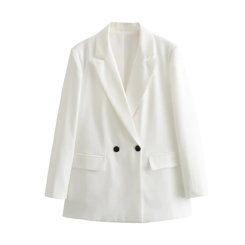 Chloe damesblazer – chic en stijlvol design met perfecte pasvorm, hoogwaardige stof en veelzijdig voor zakelijk of feestelijk gebruik.